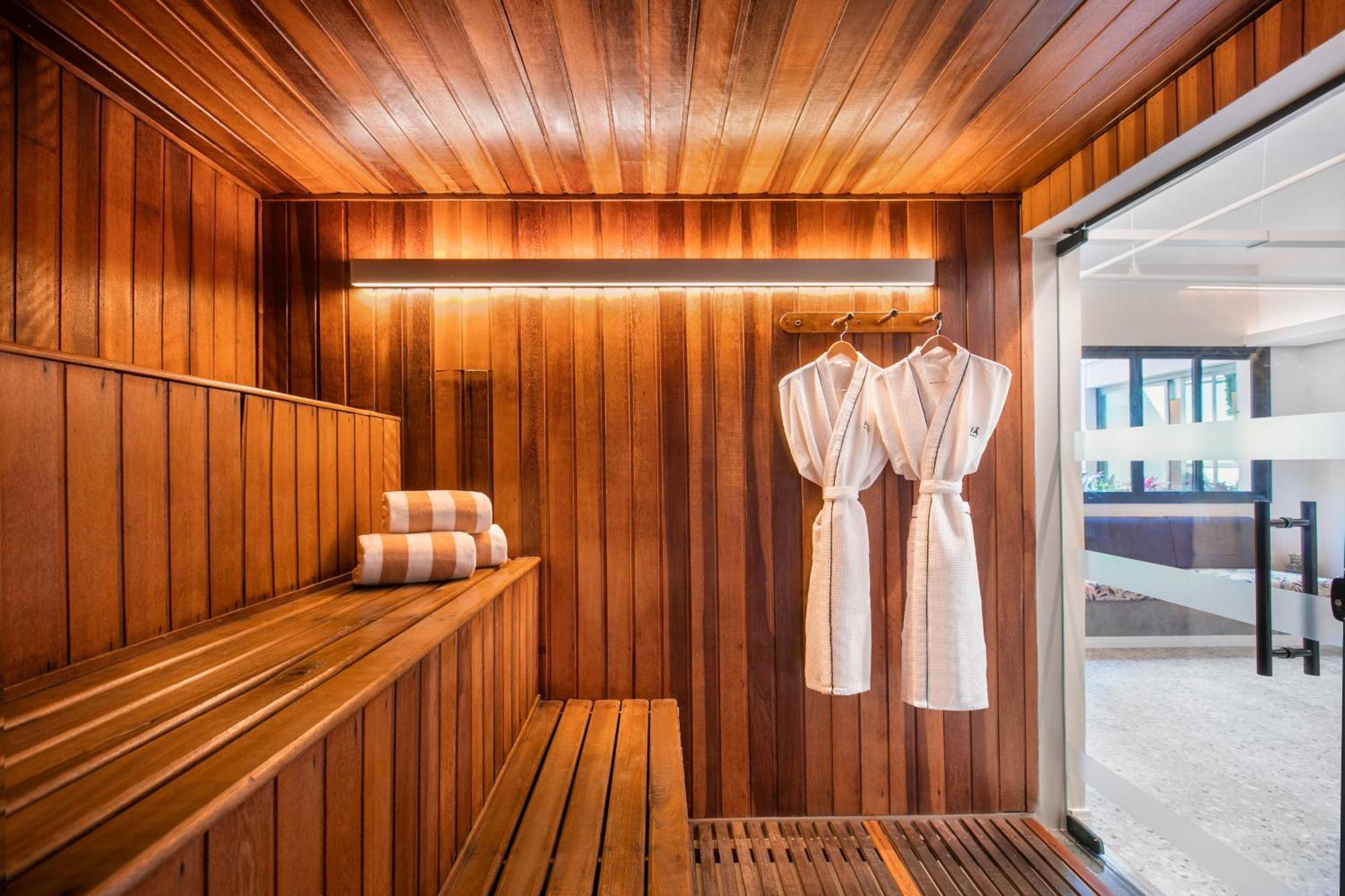 Melia Jardim Europa Hotel São Paulo Eksteriør billede Sauna at the InterContinental Sydney