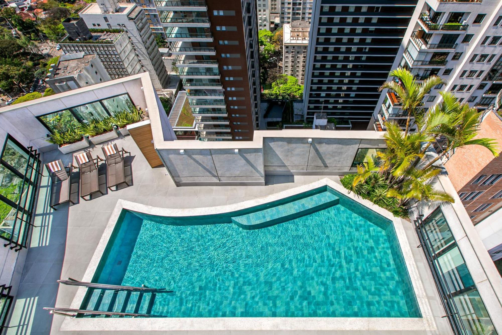 Melia Jardim Europa Hotel São Paulo Eksteriør billede The rooftop pool at The Standard, Bangkok Sukhumvit